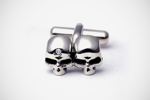 JAM HOME MADE SKULL CUFF LINKS