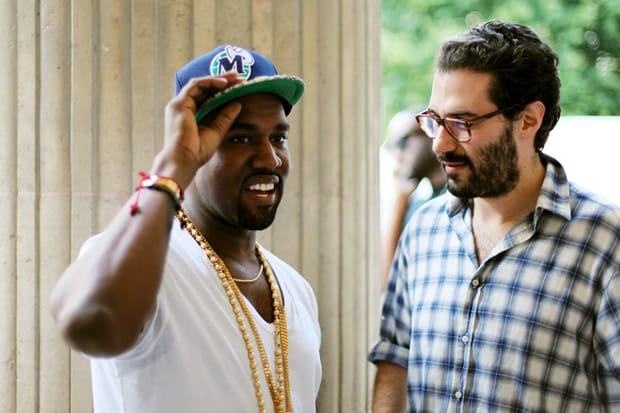 Streetsnaps: Kanye West @ Adam Kimmel 2012 Spring/Summer Collection Presentation