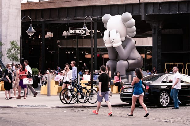 KAWS Companion (Passing Through) @ The Standard New York 