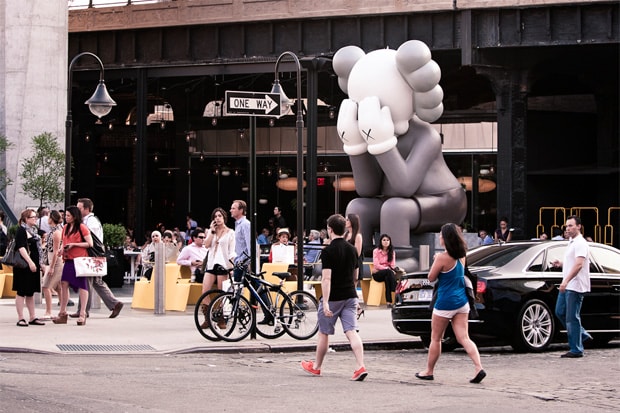 KAWS Companion (Passing Through) @ The Standard New York