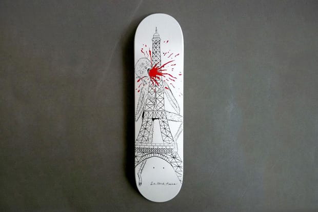 Neckface for Public Domaine Skate Deck