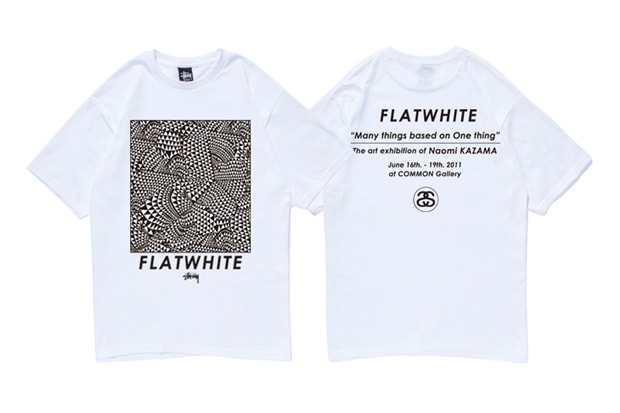 Stussy x Naomi Kazama "Flat White" T-Shirt
