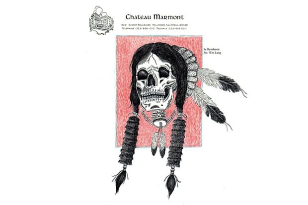 Wes Lang “Sittin' On A Rainbow” Exhibition @ Chateau Marmont