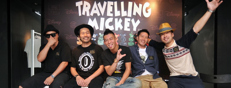 CLOT : Travelling Mickey