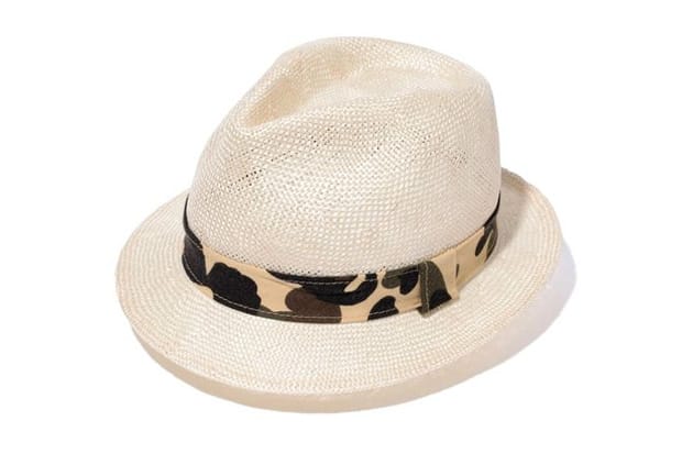 A Bathing Ape 1ST CAMO STRAW HAT