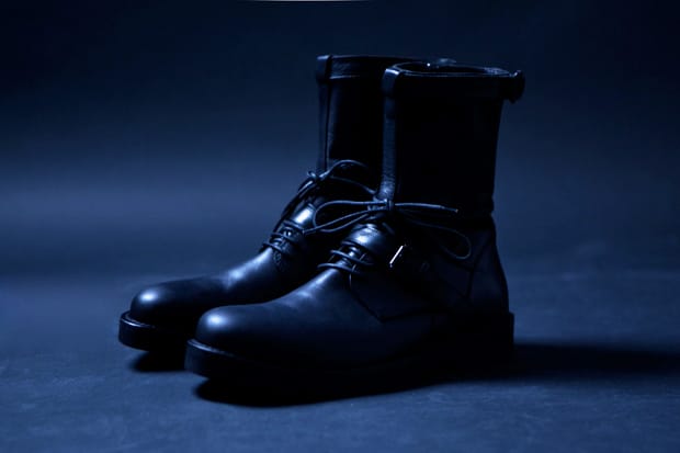 Ann Demeulemeester 2011 Fall/Winter Vitello Olio Boots