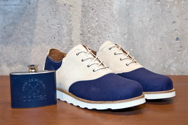 Bleu de Paname x Pointer Charlie Saddle Shoe