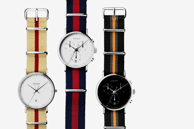 Georg Jensen NATO Watch Straps for Koppel 317 & 318