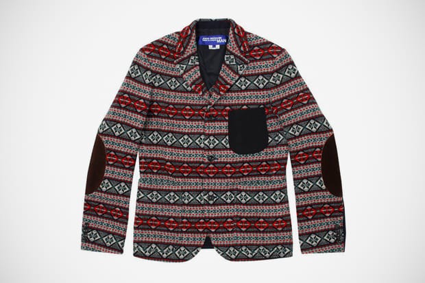 Junya Watanabe COMME des GARCONS MAN Wool Jacquard Blazer