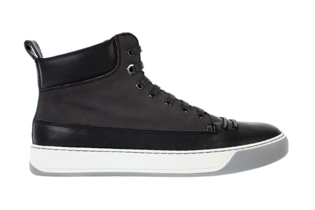 Lanvin Nubuck Calfskin Sneakers 