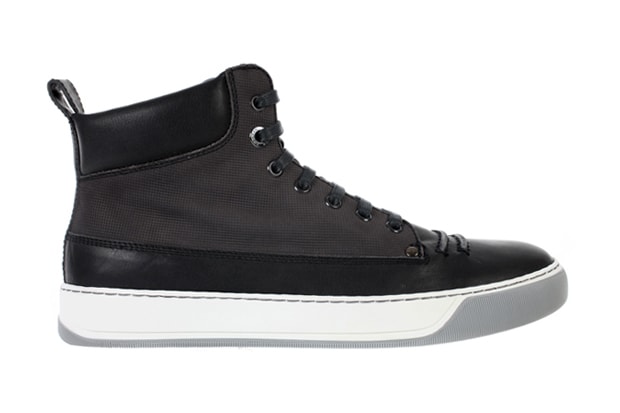 Lanvin Nubuck Calfskin Sneakers