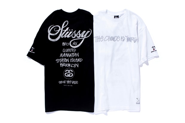 Magic Stick x Shock the Value x Stussy 5Boroughs "The Choice Is Yours" Tee