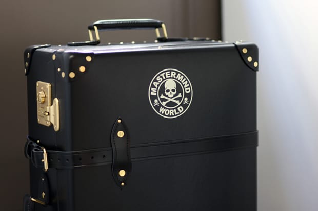 mastermind JAPAN x Globe Trotter Trunk Preview