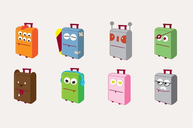 MUJI OJOKEESUS Suitcase Eyes