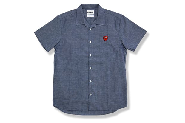 OriginalFake "Hate Heart" Chambray Shirt