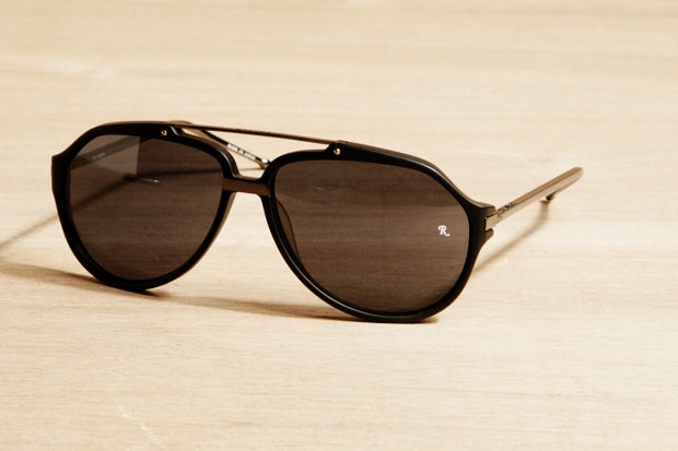 Raf Simons x Linda Farrow Aviator Sunglasses