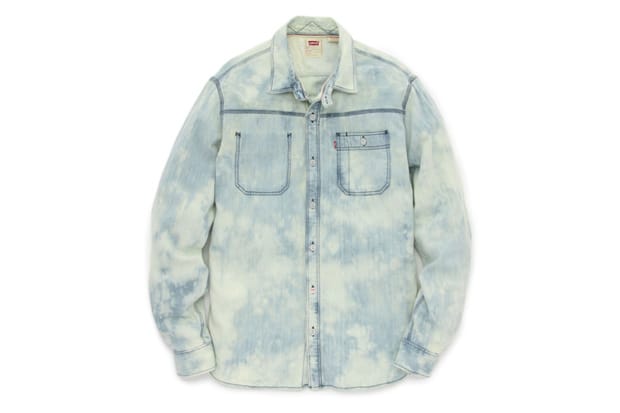 DSQUARED2 Bleached Denim Shirt, $515 | farfetch.com | Lookastic