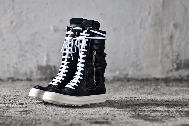 Rick Owens Cargobasket Boot