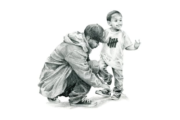 Undefeated x APPLEBUM Tokyo 23 "Daddy" T-Shirt