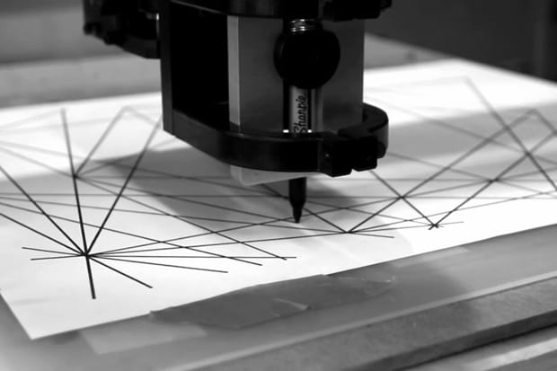 Vector-Drawing CNC Machine Video