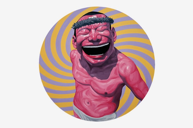 Yue Minjun "The Road" @ The Pace Gallery Beijing