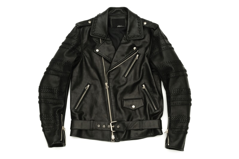 3.1 Phillip Lim Hand Braided Sleeve Motorcycle Jacket