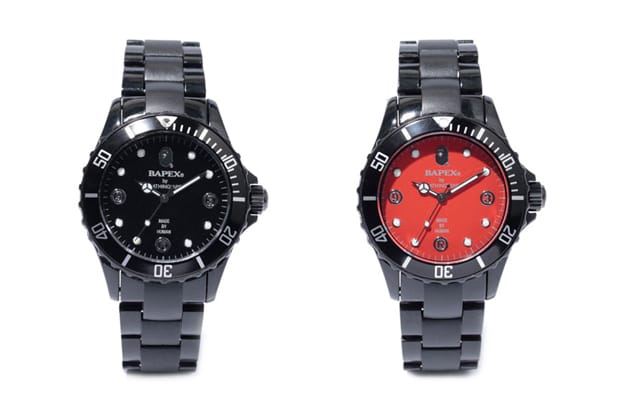A Bathing Ape BAPEX CLEAR Watches