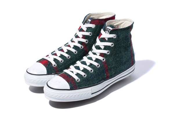 A Bathing Ape Harris Tweed BAPECHECK APE STA HI