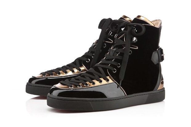 Christian Louboutin Alfie Flat "Black Velvet"
