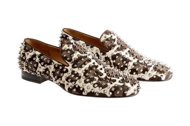 Christian Louboutin Spiked Calf Hair Rollerboy