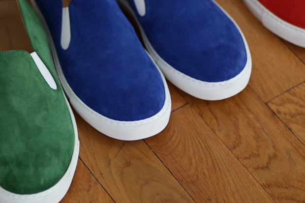 COMME des GARCONS SHIRT x The Generic Man 2012 Spring/Summer Slip-Ons Preview