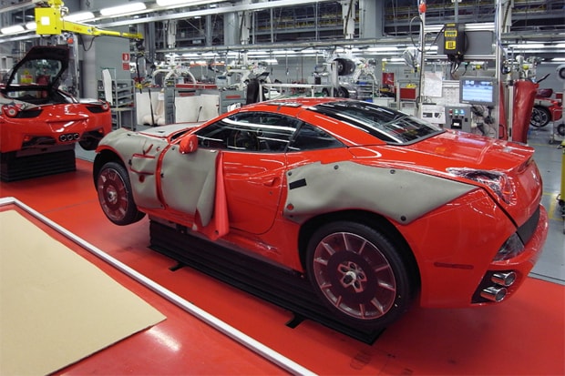 designboom: Ferrari Factory Tour - Assembly Line | Hypebeast