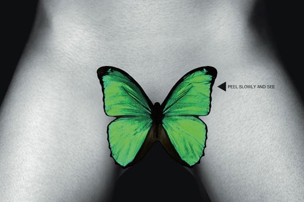 Garage Magazine Cover by Damien Hirst featuring Shauna Taylor