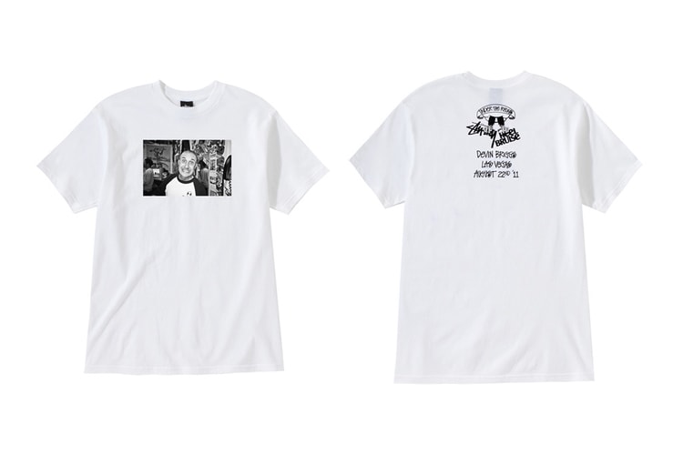 Heel Bruise x Stussy "Under the Radar" T-Shirts