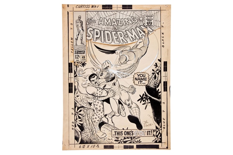 John Romita Spider-Man #49 Cover Art Auction