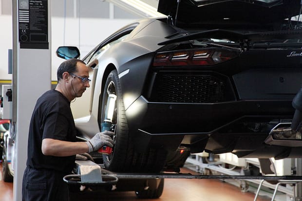 WIRED: A Peek Inside the Lamborghini Factory