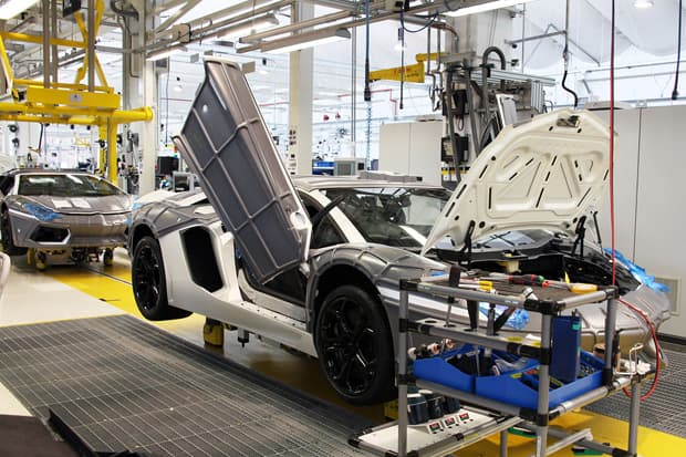 WIRED: A Peek Inside the Lamborghini Factory