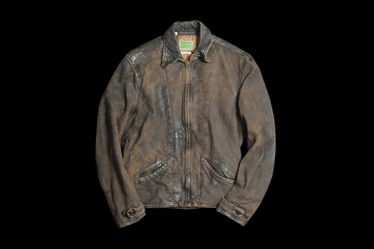 Levi's Vintage Clothing 1930s Menlo Leather Jacket