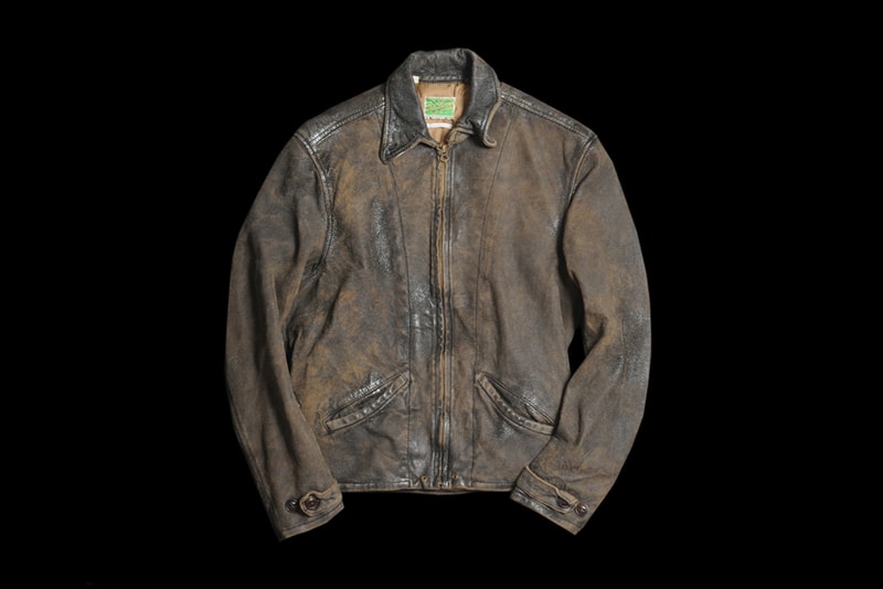 Levi's Vintage Clothing 1930s Menlo Leather Jacket