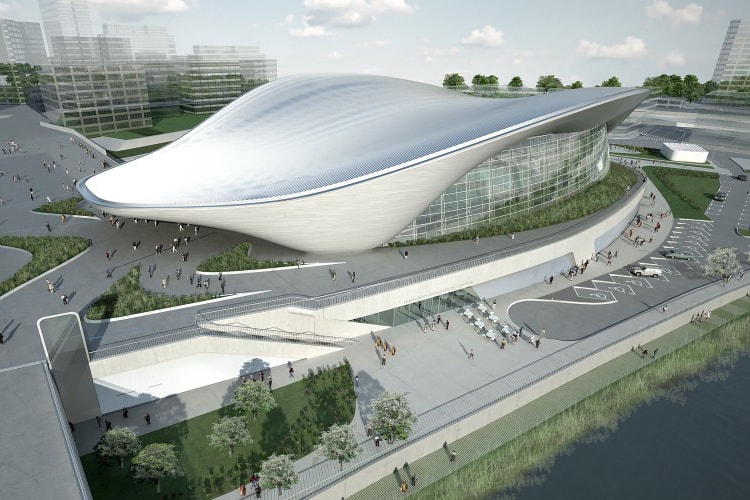 London Aquatics Centre by Zaha Hadid