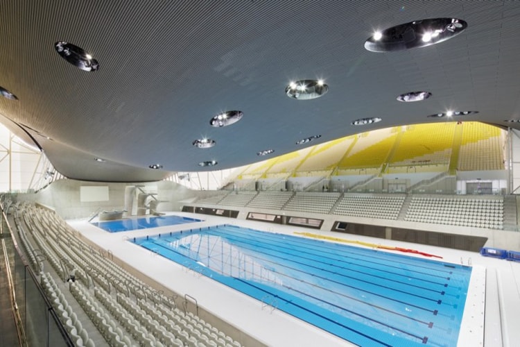 London Aquatics Centre by Zaha Hadid