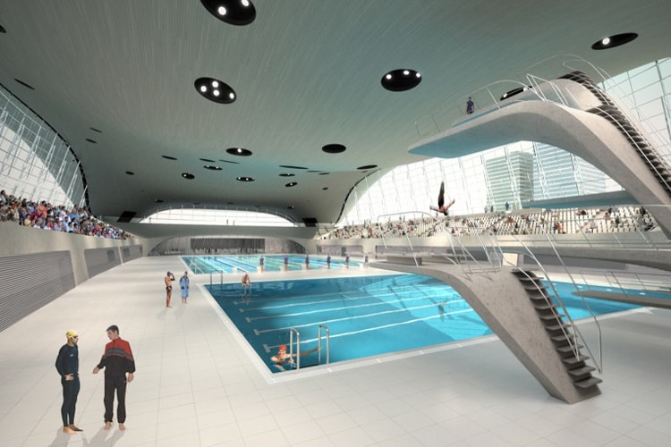London Aquatics Centre by Zaha Hadid