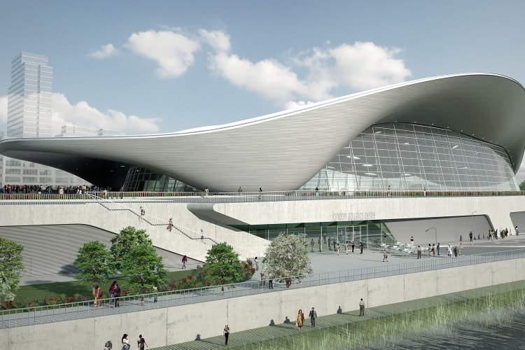 London Aquatics Centre by Zaha Hadid