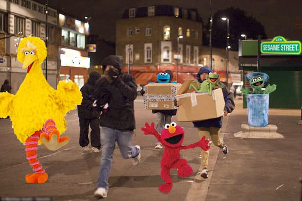 London photoshoplooters