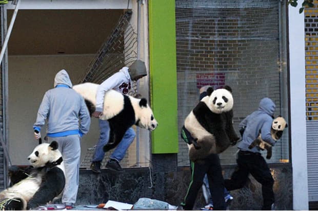 London photoshoplooters