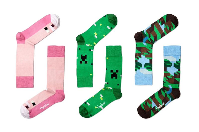 Minecraft x Happy Socks Collection