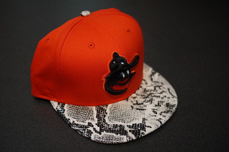 Men's New Era Orange Baltimore Orioles Team AKA 59FIFTY Fitted Hat