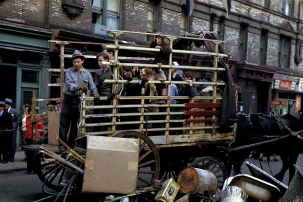 New York 1940s in Color