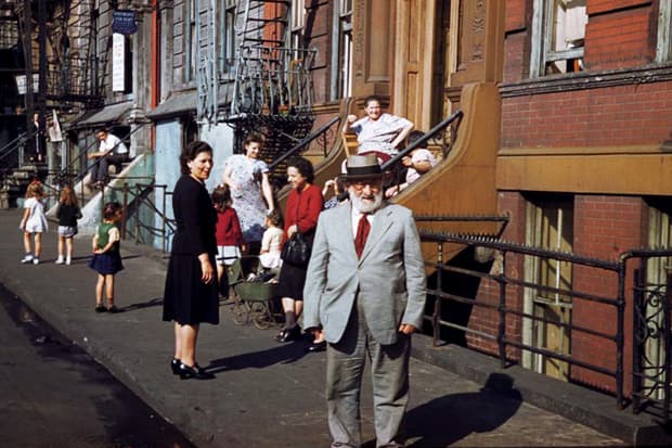 New York 1940s in Color