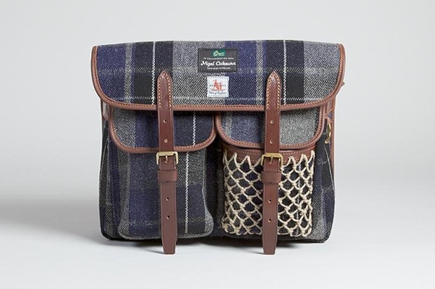 Nigel Cabourn x Fox Brothers x Brady Fishing Bag | Hypebeast